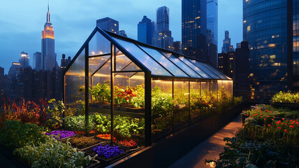 都市型ガラス温室と未来の農業