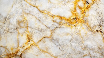 A luxurious white marble texture with elegant golden veins, perfect for premium backgrounds, interior design, and branding aesthetics.  
