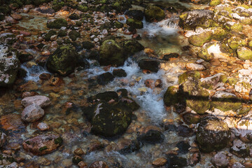 The creek Savica, Slovenia
