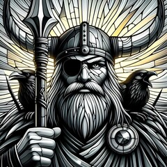 the powerful viking god odin 23