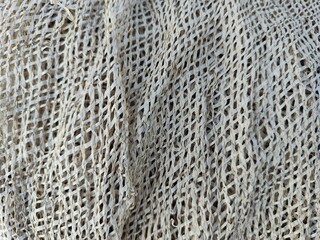 Gray plastic mesh texture background