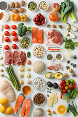 Simplified Illustration of Balanced Meal Preparation According to RP Diet