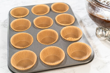 Baking Chocolate Cupcakes with Decadent Chocolate Frosting