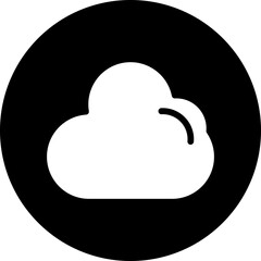 Cloud vector icon style