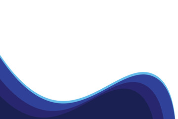 abstract blue wave background