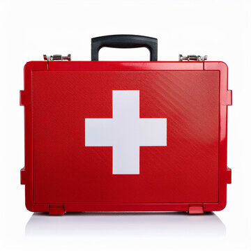 Red First-Aid Kit