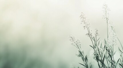 Obraz premium Soft gray gradient background with subtle texture creating a calm and minimalist atmosphere