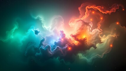 Enigmatic Nebula A Mesmerizing Cosmic Panorama