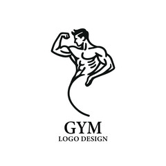 Gym Vector Logo Design
