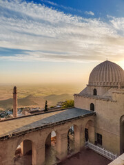 the beautiful architecture of Sultan Isa Medrese in Turkey