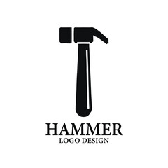 Hammer Vector Logo Design