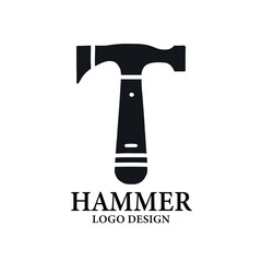 Hammer Vector Logo Design
