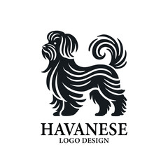 Havanese Vector Logo Design