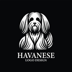 Havanese Vector Logo Design