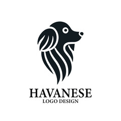 Obraz premium Havanese Vector Logo Design
