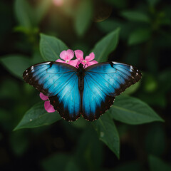 blue butterfly 