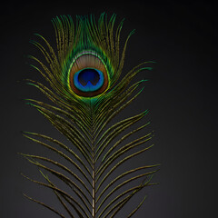 Obraz premium Peacock feather 