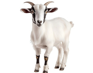 Fototapeta premium goat png, goat standing, goat isolated on white transparent background