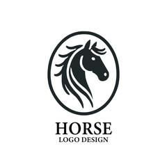 Fototapeta premium Horse Vector Logo Design