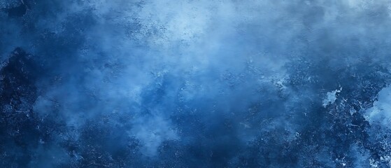 A gradient background featuring a blend of dark and soft blue tones, resembling an abstract cement wall in a studio setting.