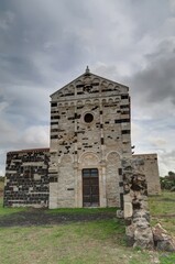 Basilique de la Santissima Trinit&agrave; di Saccargia et &eacute;glises en Sardaigne, italie