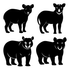  Endangered Species Bundle Stunning Silhouettes for Wildlife and Nature Themes