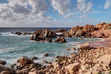 Costa Paradiso en Sardaigne au bord de la Méditerranée
