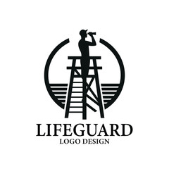 Lifeguard Vector Logo Design