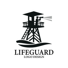 Lifeguard Vector Logo Design