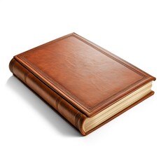 Obraz premium A vibrant book cover cutout, showcasing an engaging design against a clean white backdrop for visual impact.