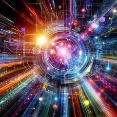 Obraz premium Advancing AI and IoT Integration: Revolutionizing Smart Technologies for Future Innovation