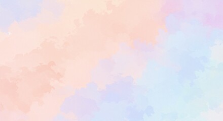 Soft pastel watercolor background with gentle brush strokes and organic textures