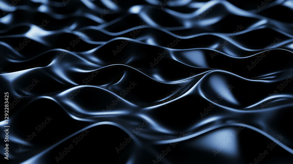Aufkleber abstract geometric fractal pattern background featuring complex waveform