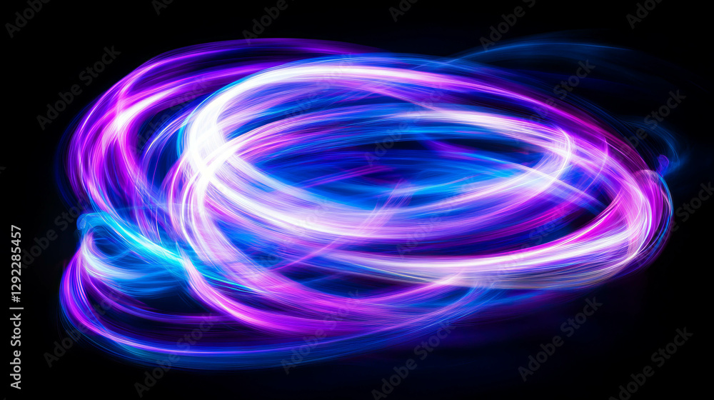 Poster abstract light background with shimmering swirls for creative design