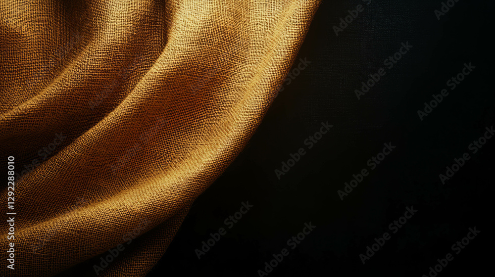 Poster rustic burlap fabric texture background for crafts and design