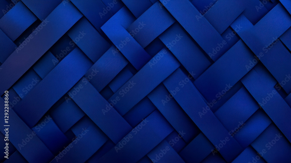 Poster classic blue denim texture with twill weave pattern for fabric design and background