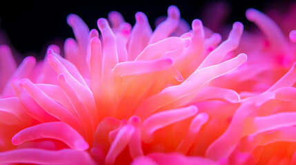 Vibrant coral pink light background for warm atmospheric designs