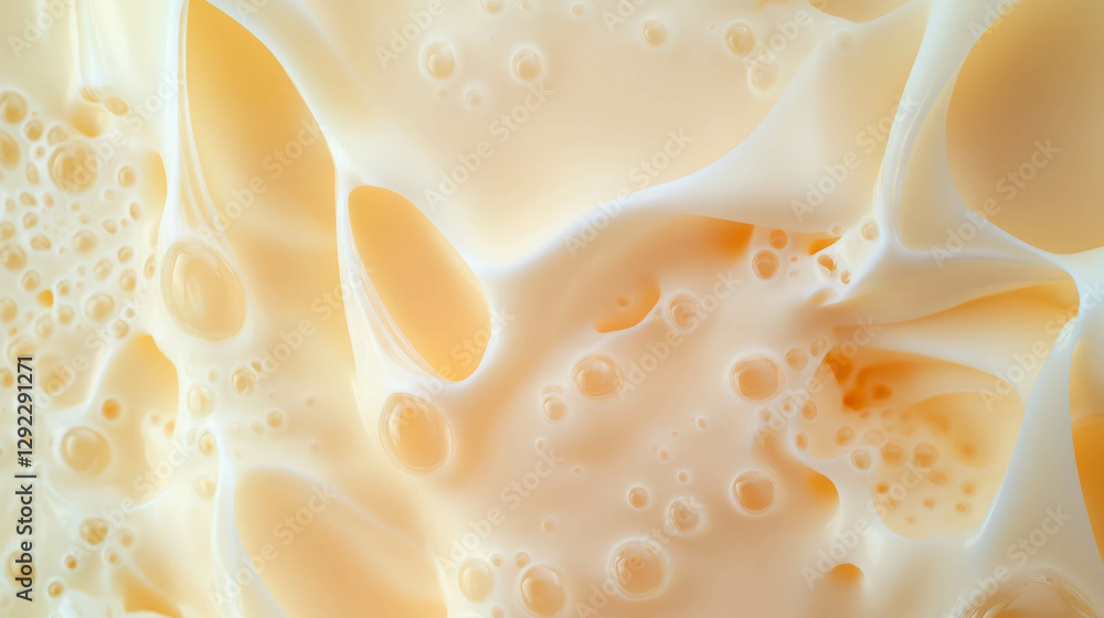 Aufkleber creamy abstract texture background creating a sense of lightness for design and decoration