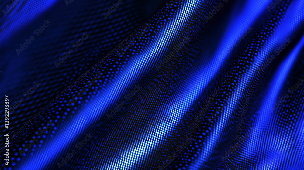 Poster abstract denim wave texture with subtle dotted pattern for fabric design