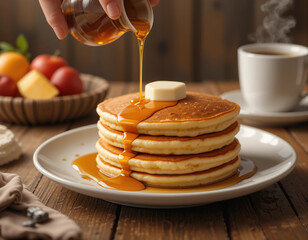 Fluffy & Golden: The Ultimate American Pancakes