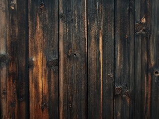 Naklejka premium Dark Wood Texture Background for Elegant Designs 