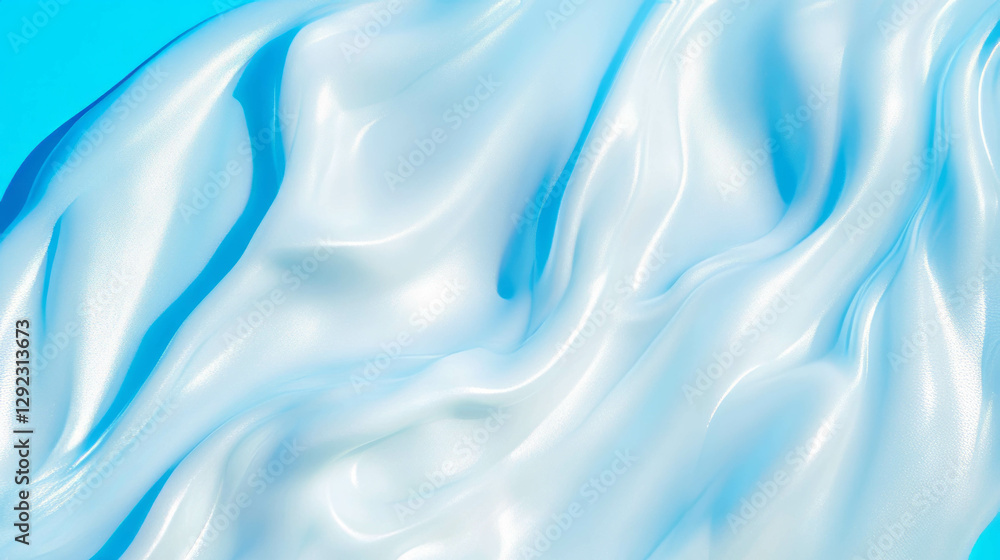 Aufkleber abstract foam smears on textured background for creative design projects