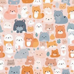 Obraz premium Cute Kawaii Character