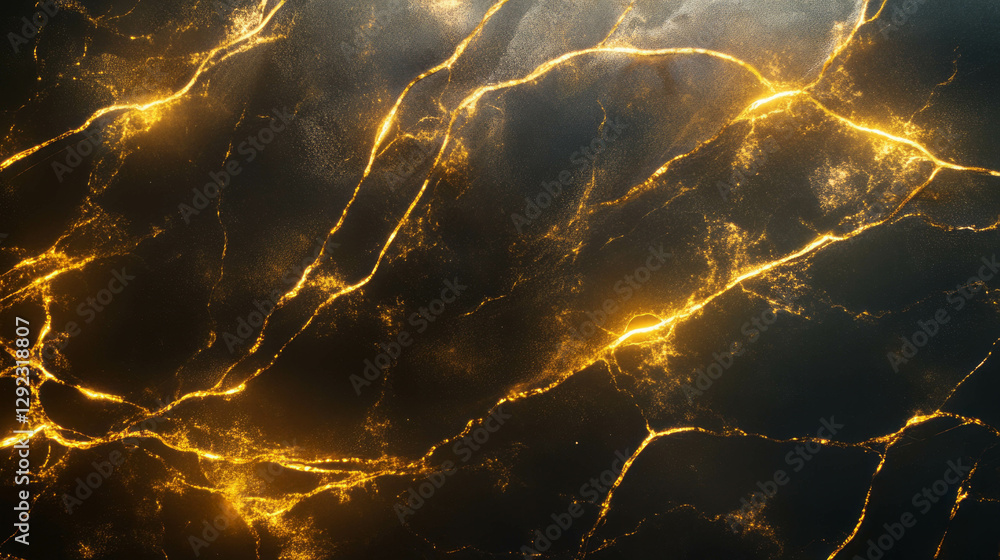 Poster elegant background with gold light patterns on white and dark textures for luxurious design