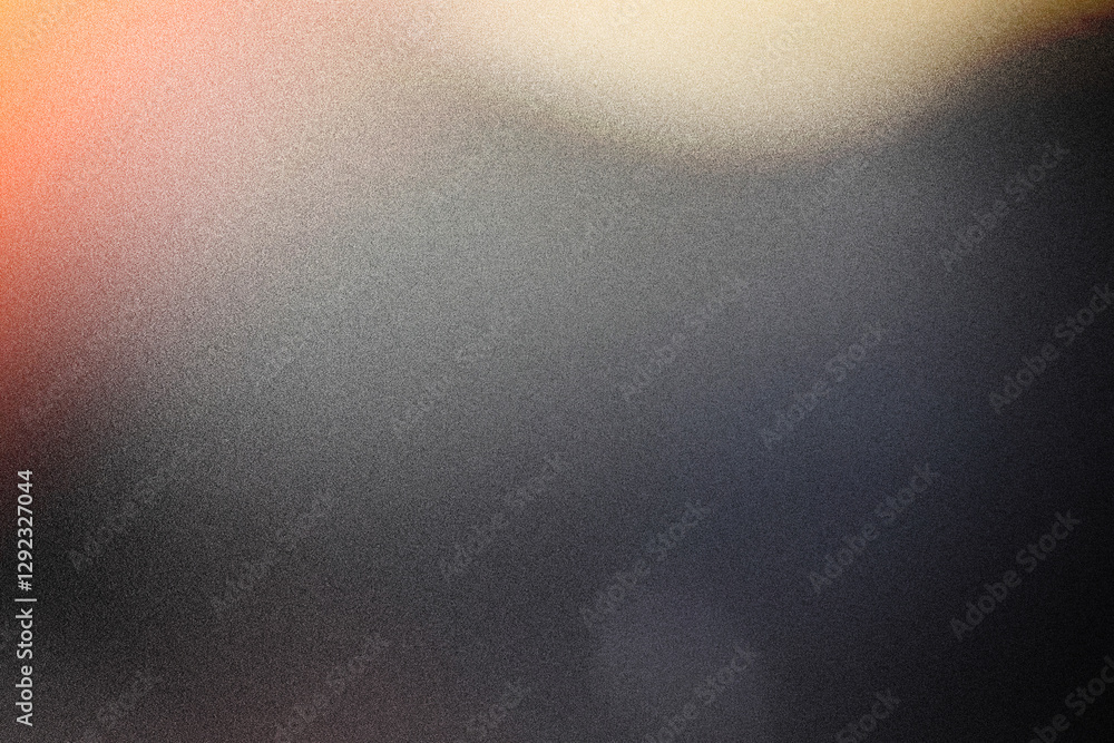 Poster a fiery red and yellow gradient backdrop with blurred and grainy noise effects. good for bold graphi