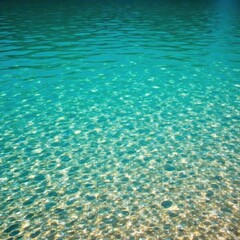 Obraz premium Crystal-clear lake, glittering surface, vibrant colors, serene, shine, outdoor