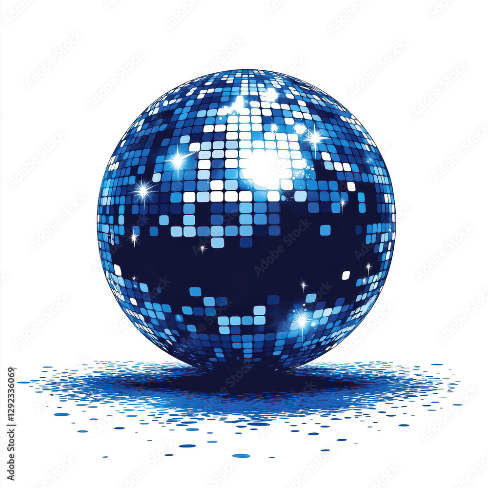 Poster an illuminated globe, symbolizing world unity and connectivity - ai-generated