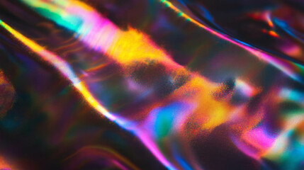 Iridescent paint on textured canvas for artistic background design