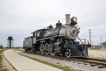 Obraz premium old steam locomotive