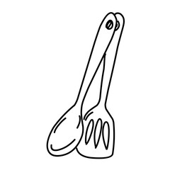 Cooking Related Vector Line